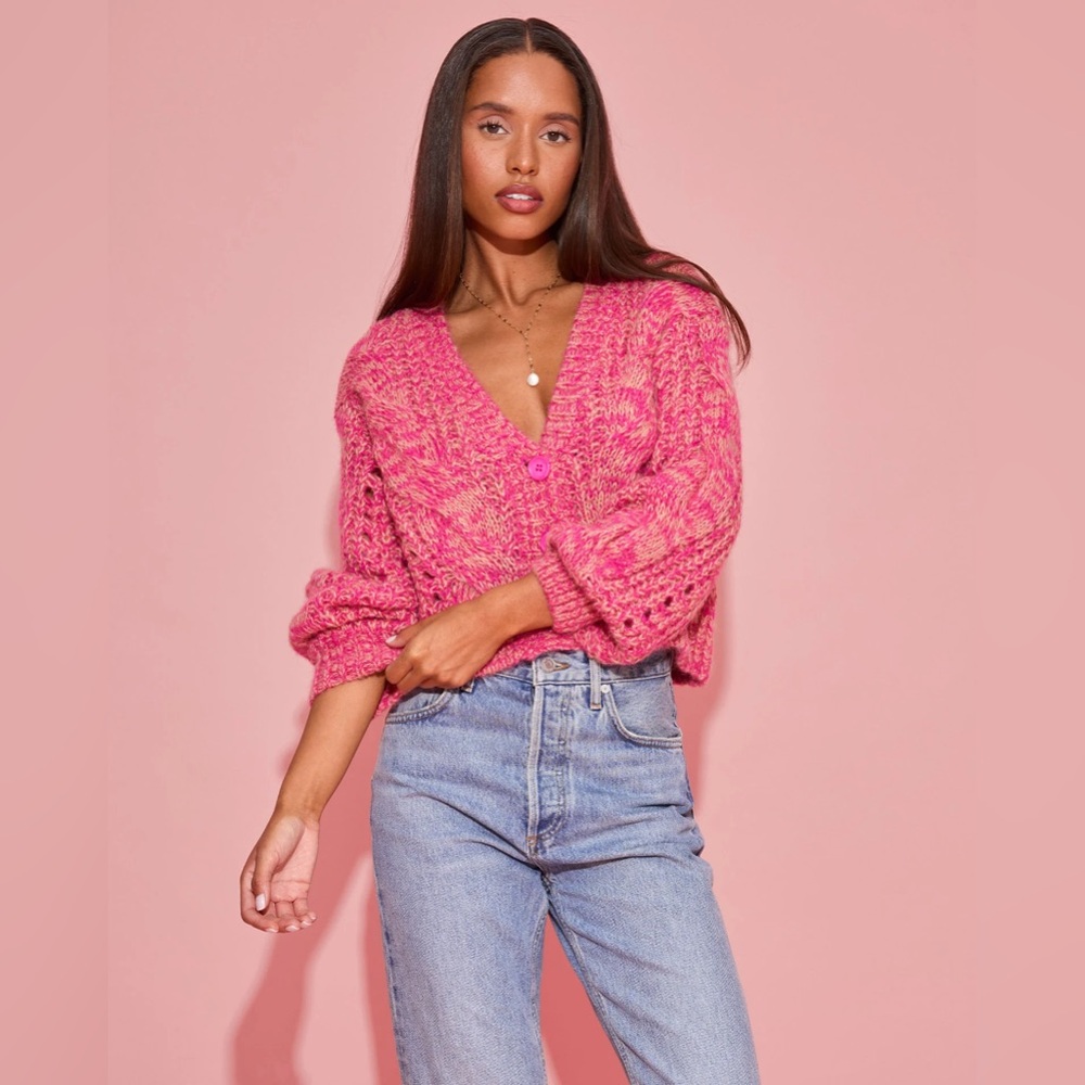 LSPACE Strawberry Fields Cardigan (S)